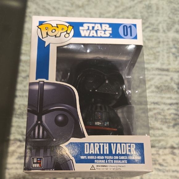 Funko Pop! Star Wars Darth Vader Action Figure - Black #01 - Picture 1 of 6
